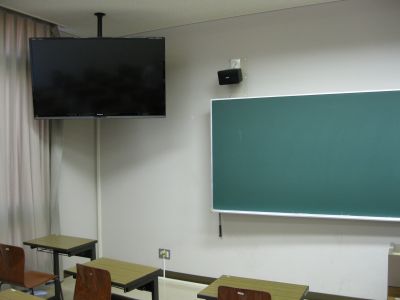 天吊液晶テレビ