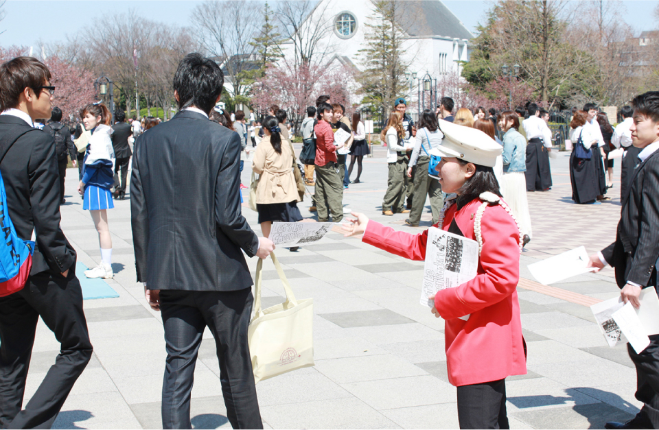 サクラが舞う日