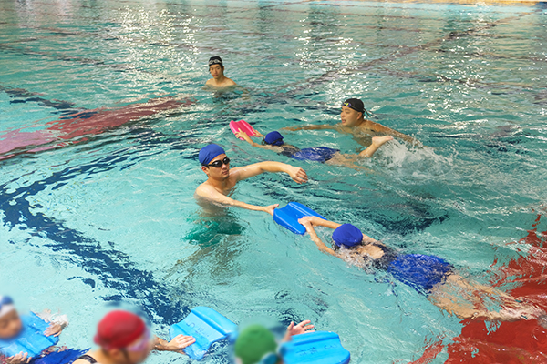 桃山スポーツクラブ「キッズ水泳教室」を開催しました