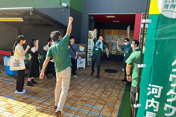 本学学生が「夏休みユースワクワクツアー」（主催：河内長野市）に参加しました