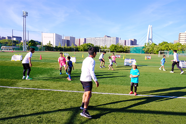 「桃山キッズサッカースクール（モモスク）」を開催しました！
