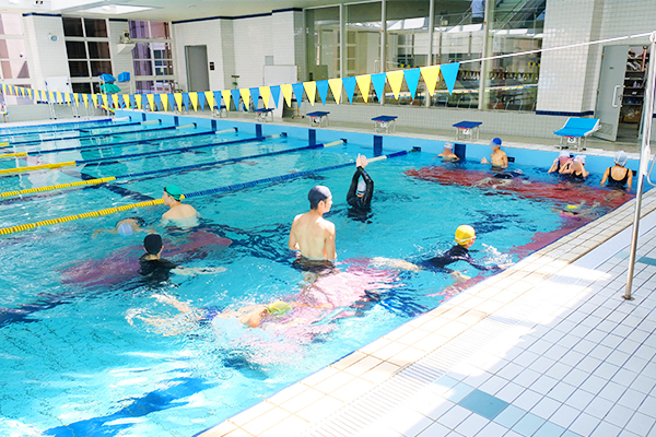 桃山スポーツクラブ「キッズ水泳教室」を開催しました