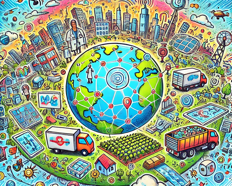 ものがつながってことをつくるIoTの世界