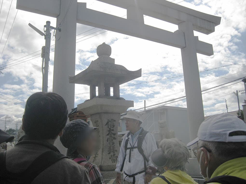 旧小栗街道の画像