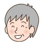 70代 女性のイラスト