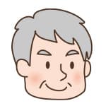 70代 男性のイラスト