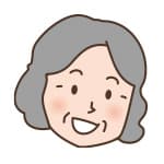 70代 女性のイラスト
