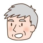 70代 男性のイラスト