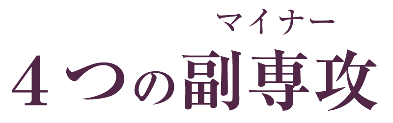 副専攻（マイナー）