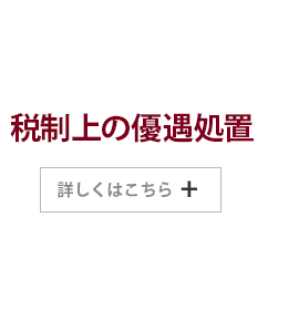 税制上の優遇措置