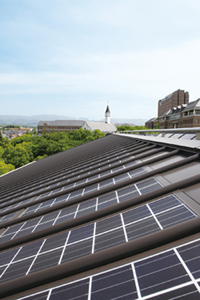 聖ヨハネ館の太陽光発電