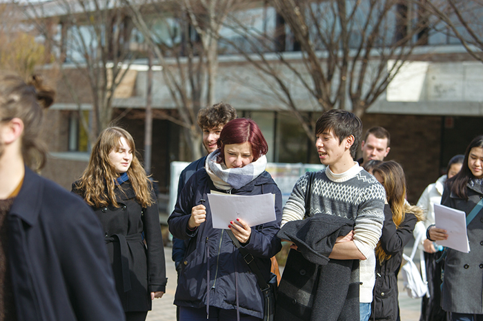 21歳で桃大へ 決断に間違いはなかった 嶋田 拓弥 英語 国際文化学科 The 桃大人 桃大生インタビューサイト