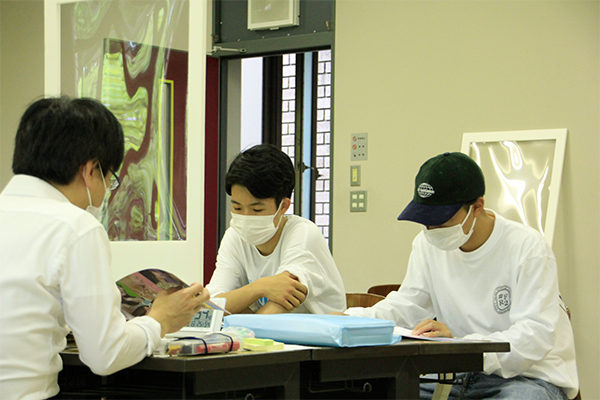 学部説明の様子(和泉キャンパス)