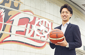 2016年に「大阪エヴェッサ」代表取締役に就任